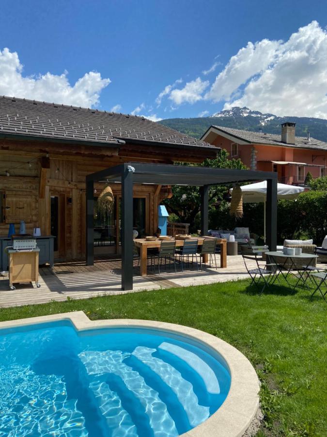 Grand Chalet A La Montagne Bourg-Saint-Maurice Exterior photo