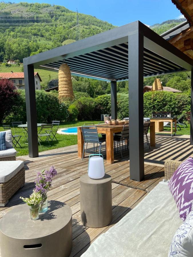 Grand Chalet A La Montagne Bourg-Saint-Maurice Exterior photo