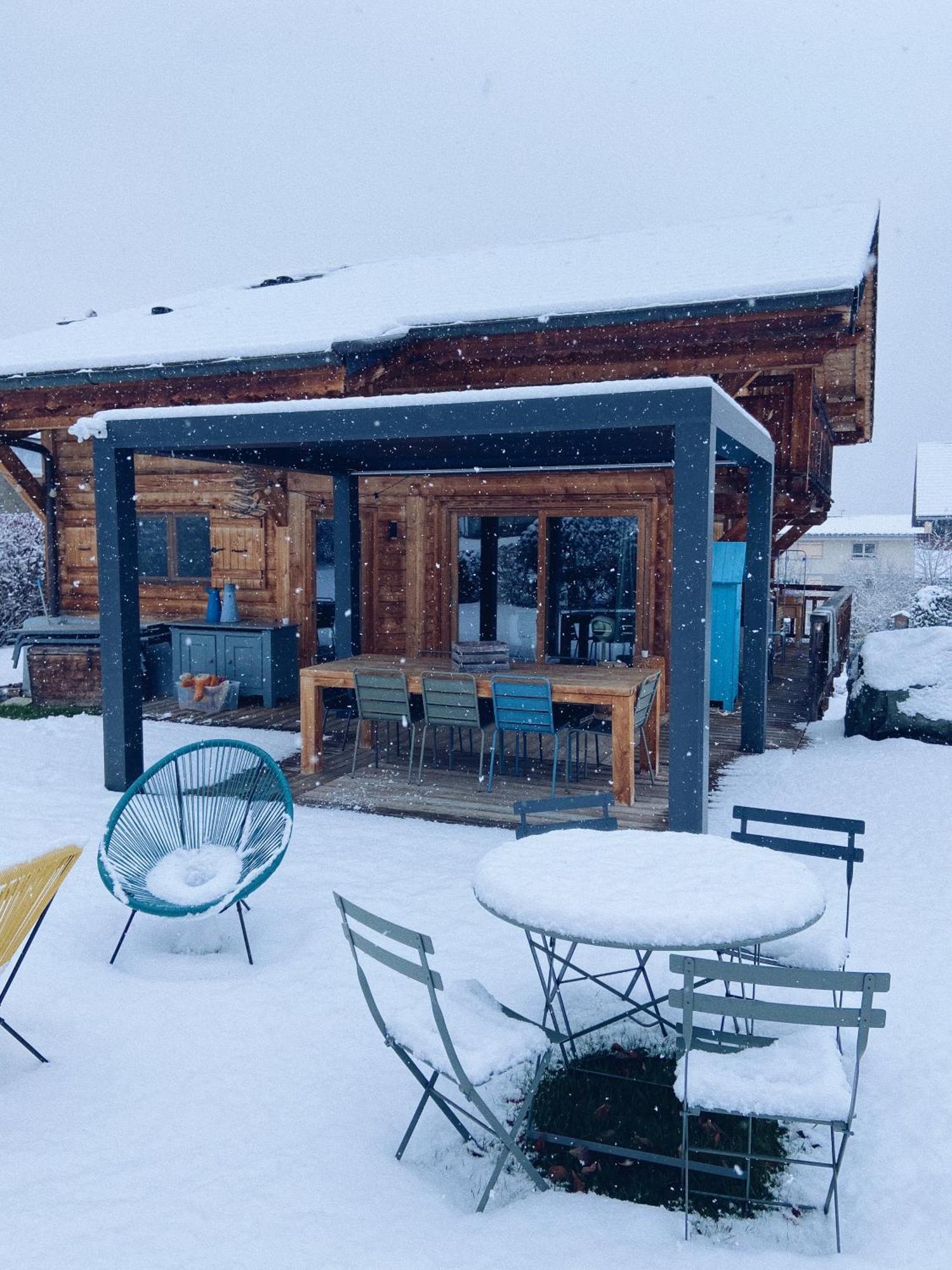 Grand Chalet A La Montagne Bourg-Saint-Maurice Exterior photo